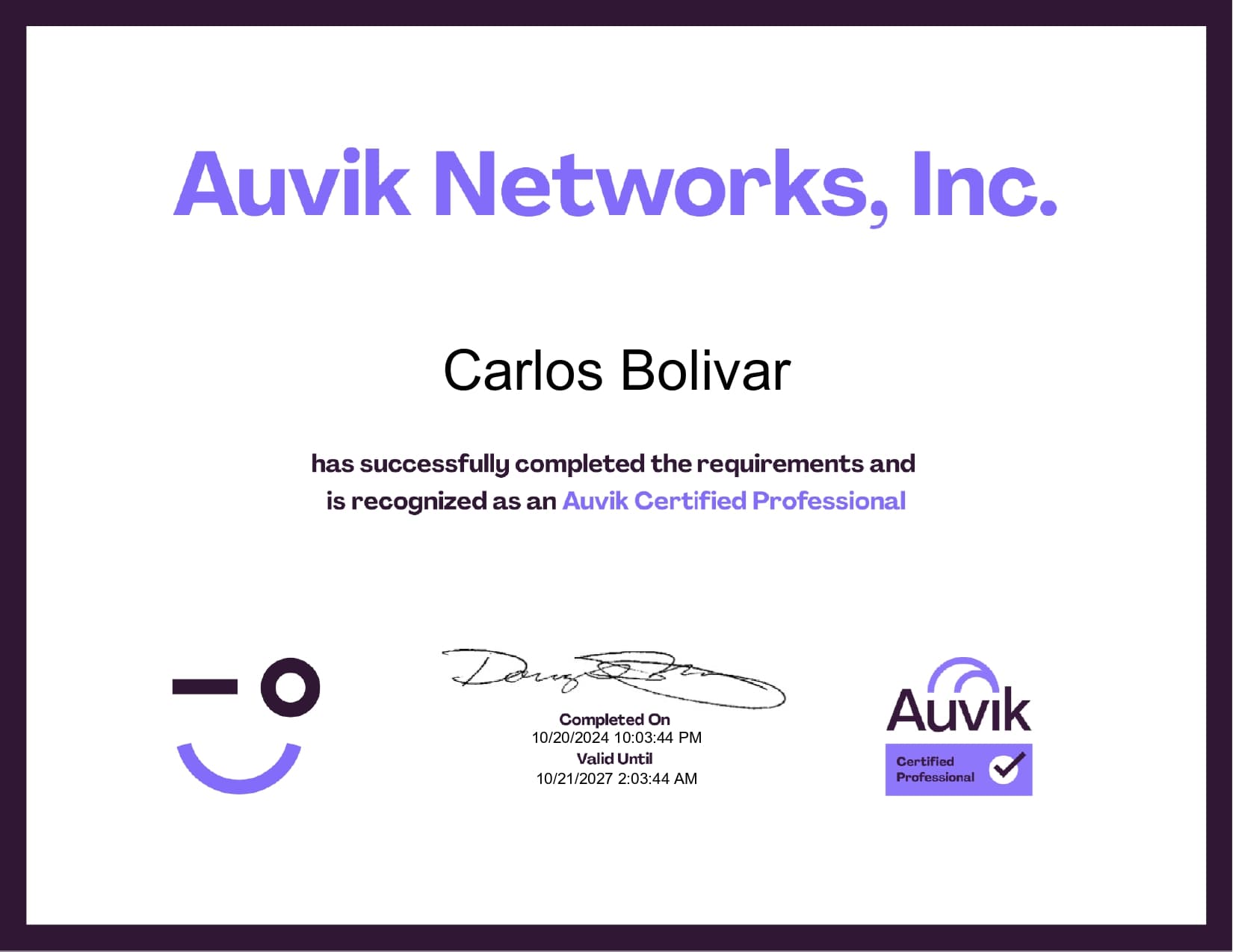 Auvik Certified Professional