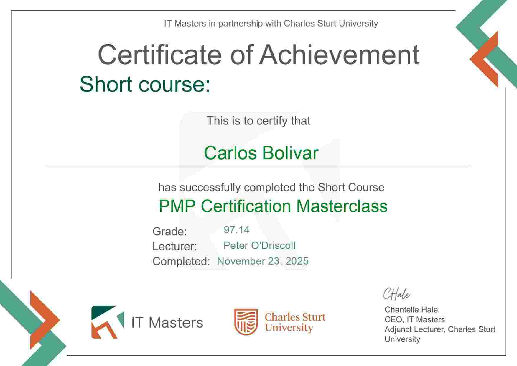 Project Management Professional Certification Masterclass